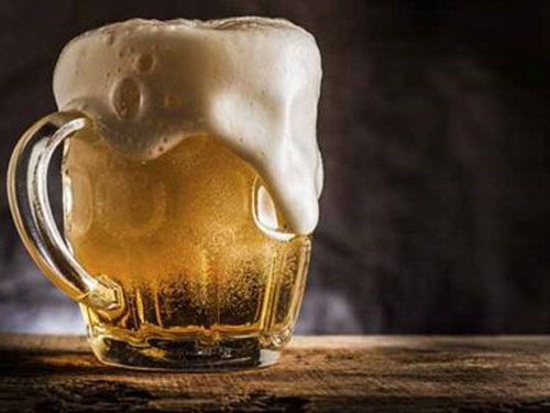 此圖為啤酒消泡應用場景